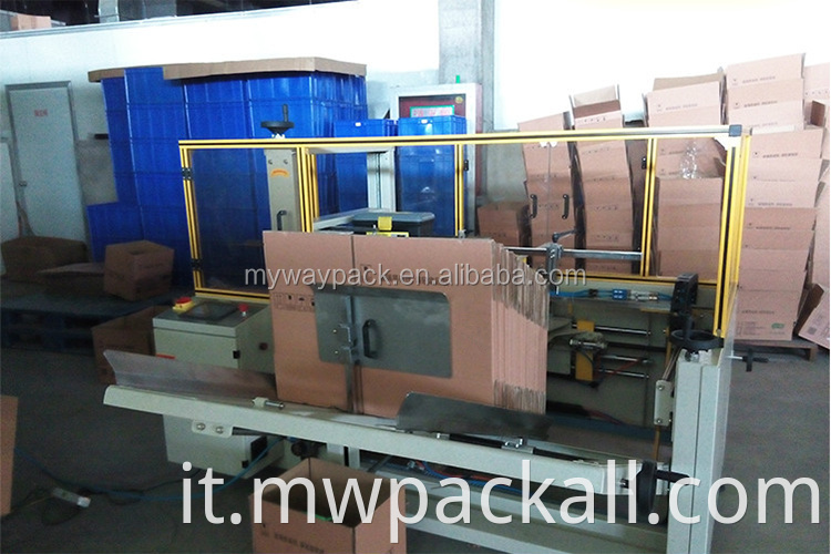 Cartone erector Machine automatico ondulato in cartone Machine Macchine in cartone Vendita a caldo